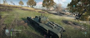 battlefield 5 tank gameplay